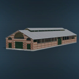 Large Industrial Warehouse 70x25