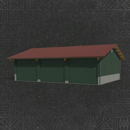 Garage With Vehicle Workshop