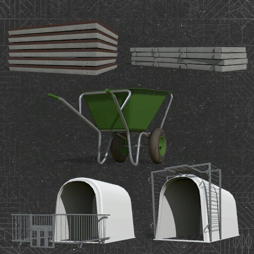 Placeable Dairy Farm Package