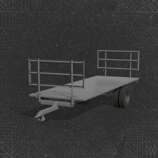 HomeMade Bale Trailer