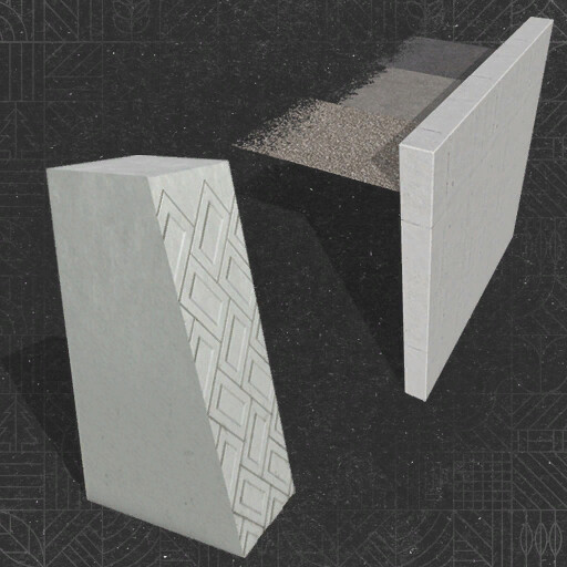 Retaining Wall Fence