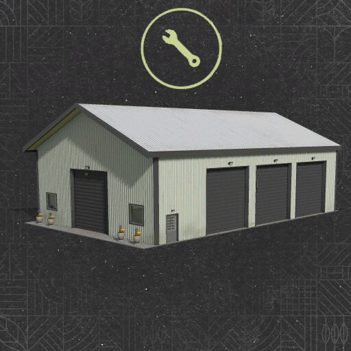 Garage With Workshop