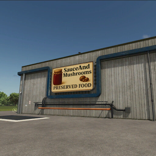 Sauce And Mushrooms Production