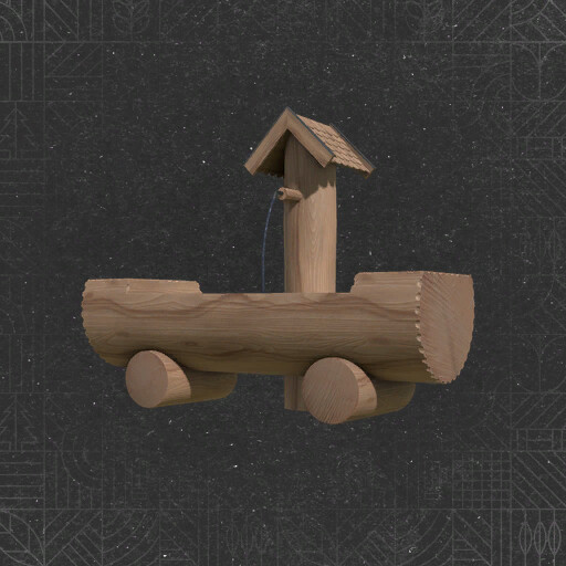 Wooden Fountain