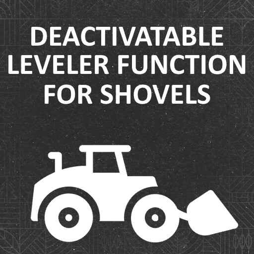 Deactivatable Leveler Function For Shovels