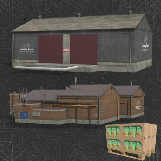 British And Canadian Potato / Corn Chip Processing Plant