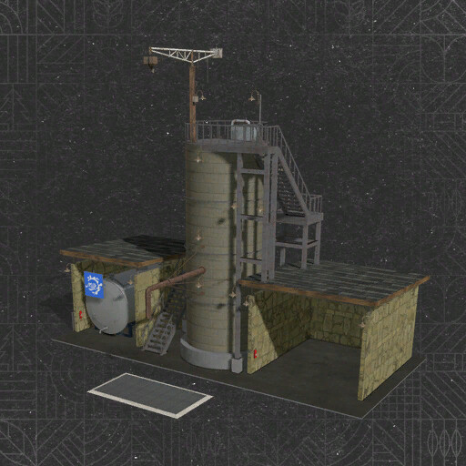 Multigrain Farm Silo