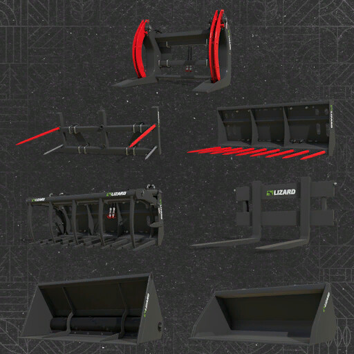 Front Loader Tools With Camera