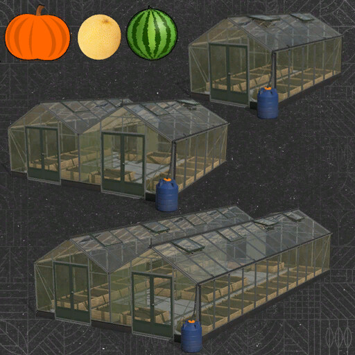 Pumpkin Melon Watermelon Greenhouses