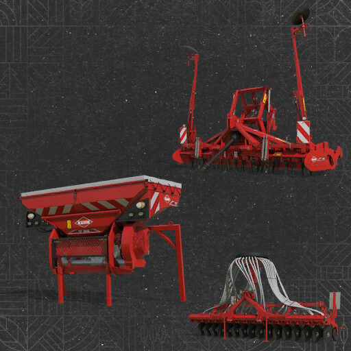 Kuhn HR 4004 + BTF 4000 + TF1512