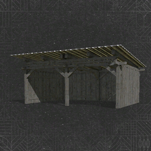 Wooden Shed (Prefab*)