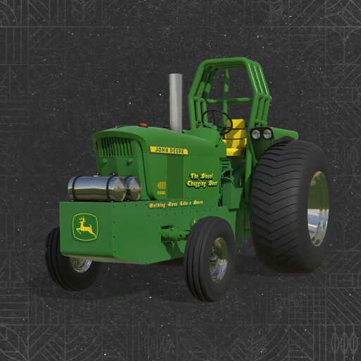 John Deere 4020 Pulling Tractor