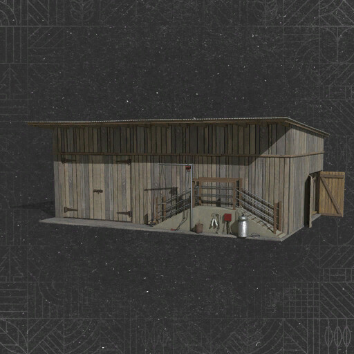 Old Wooden Sheepfold