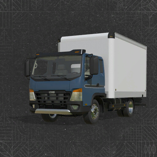 Lizard Dragon Box Truck