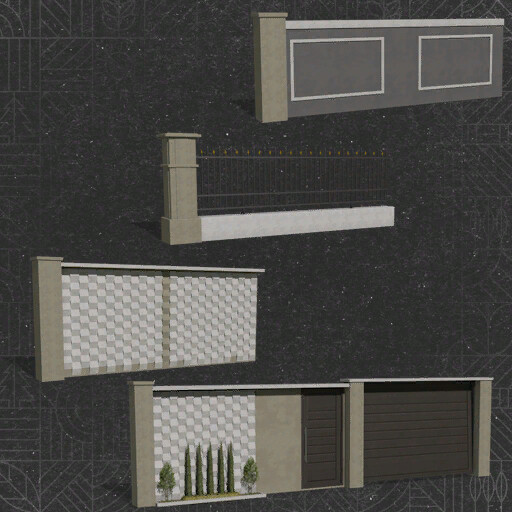Modern Wall Set