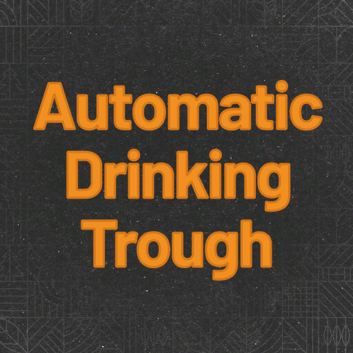 Automatic Drinking Trough