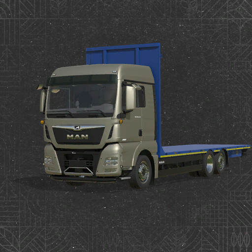 MAN TGX 6x2 Straw Bale