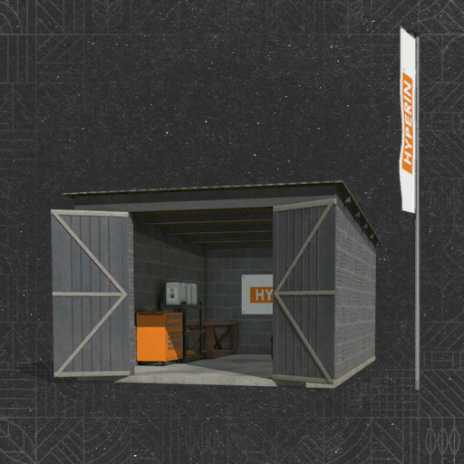 HYPERIN Tool Shed With Pressure Washer