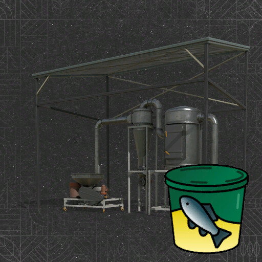 Small Fishfeed Mixingplant