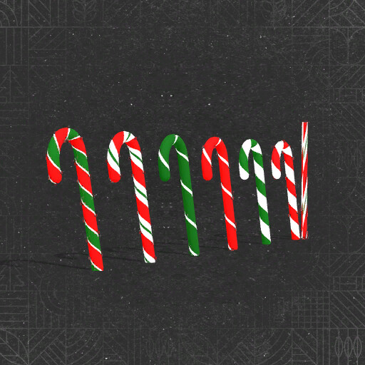 Candy Cane Fence