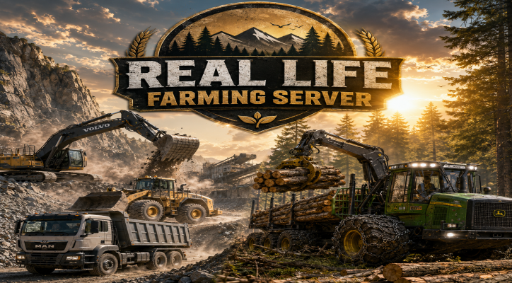 REAL LIFE FARMING SERVER banner