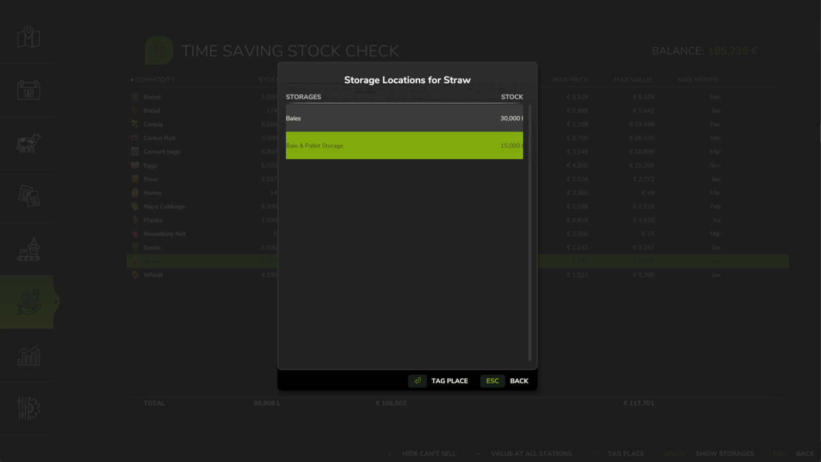 Time Saving Stock Check