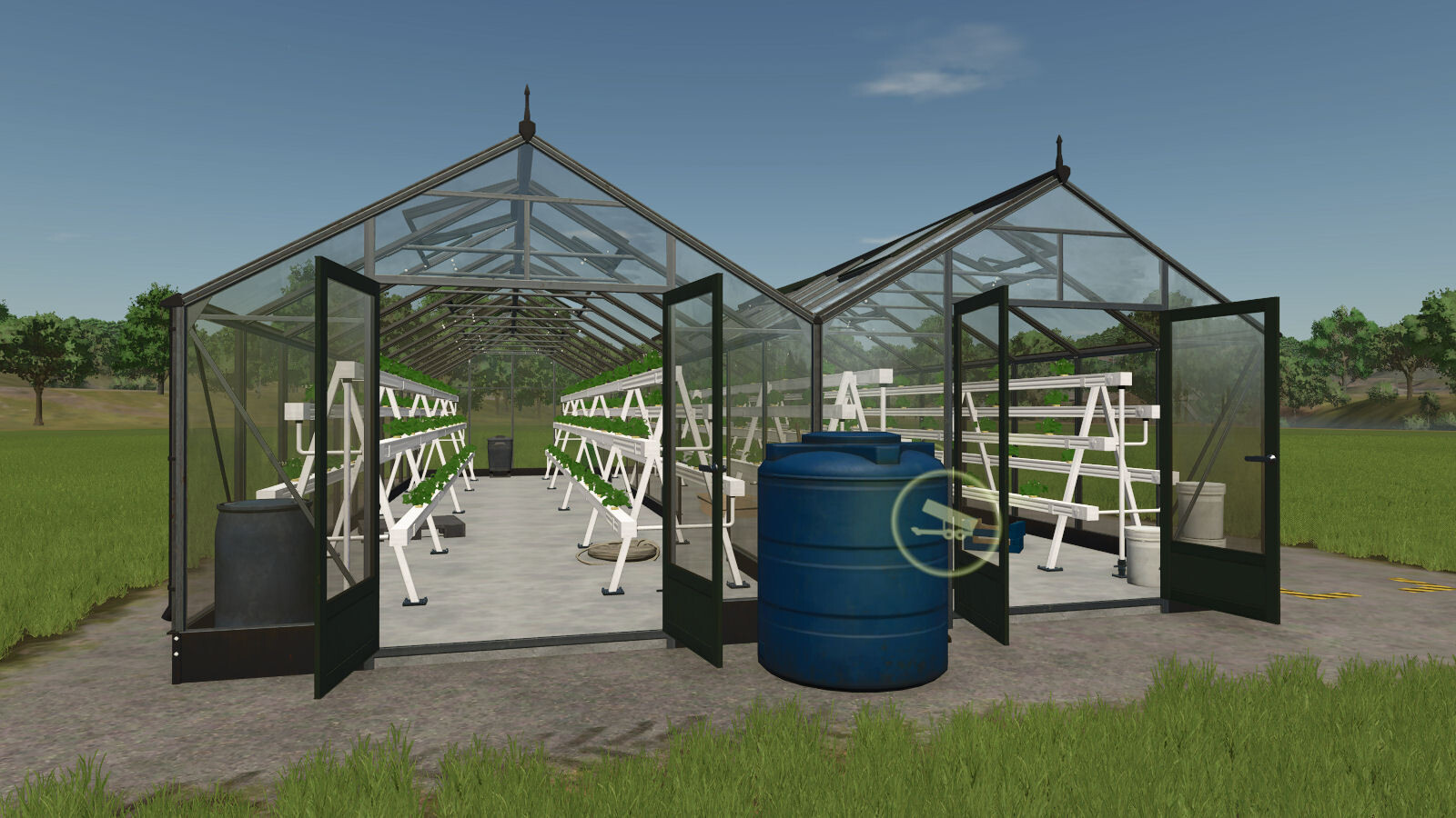 Hydroponics Greenhouse
