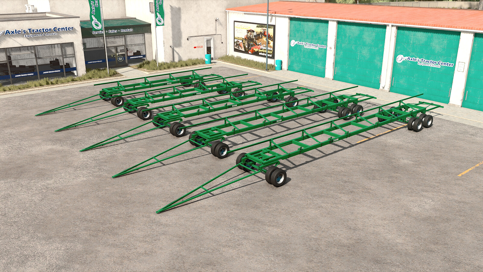 John Deere GreenSystem Trailer Pack