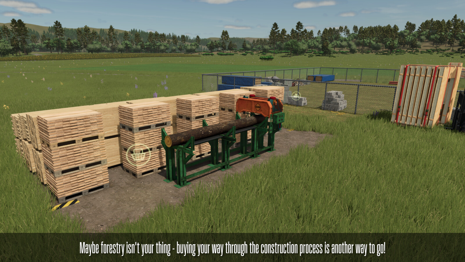 Industrial Sawmill