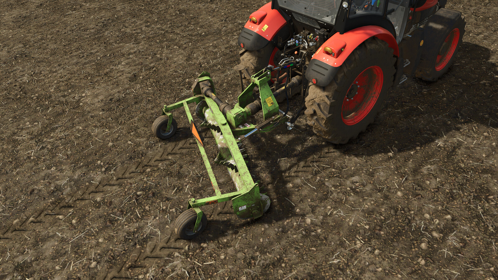 SRW 800 Stone Windrower