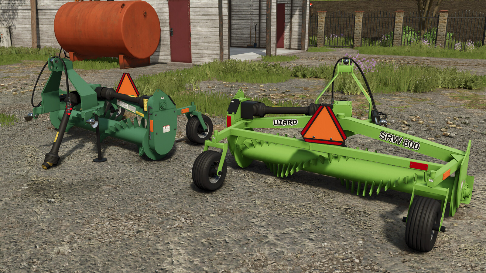 SRW 800 Stone Windrower