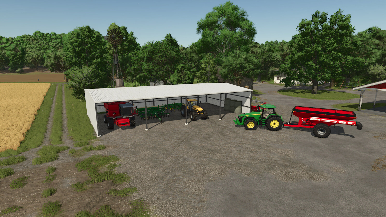 4 Bay Shed