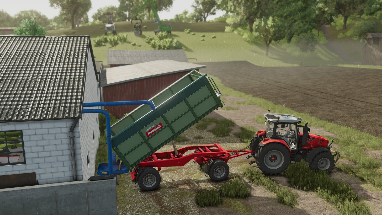 Pneumatic Conveyor For Grain-Silos