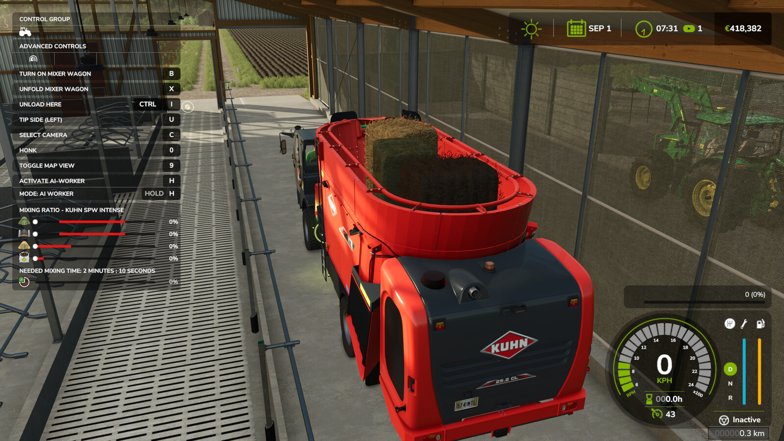 Enhanced Mixer Wagons