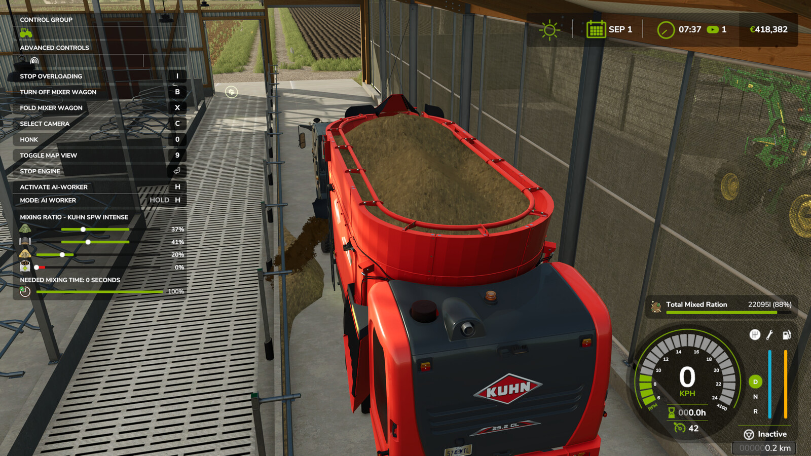 Enhanced Mixer Wagons