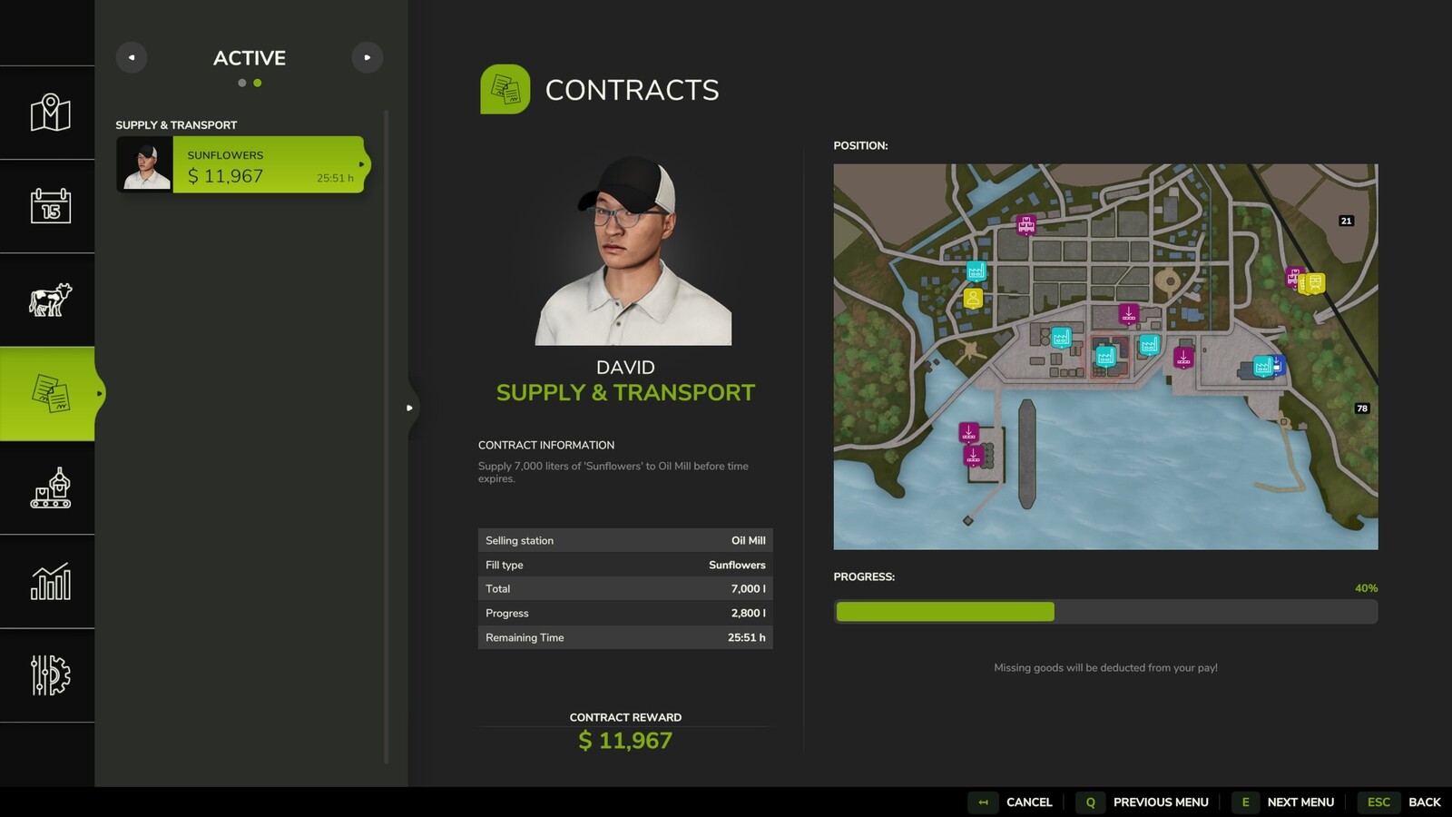 Supply & Transport Contracts