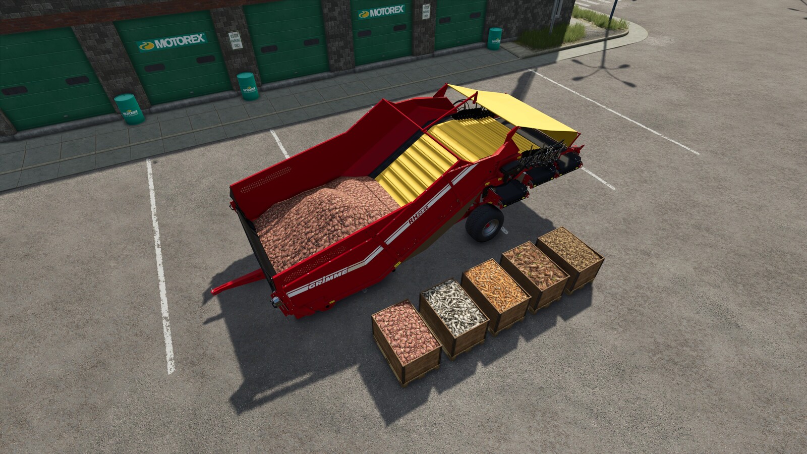 Root Crop Palletizer