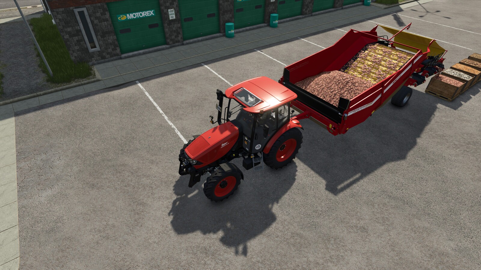 Root Crop Palletizer