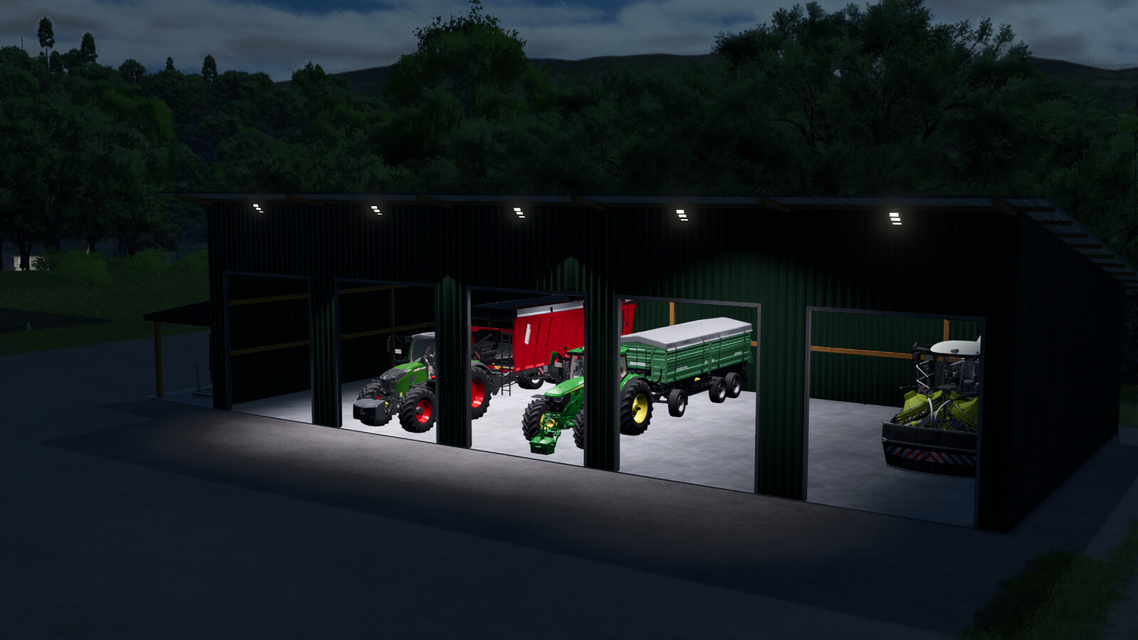 Machineshed With Gasstation