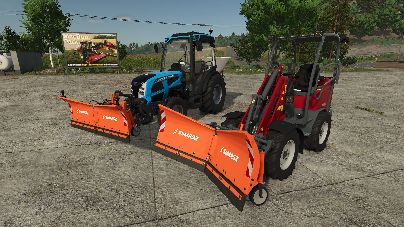 Small Tractors Winter Pack