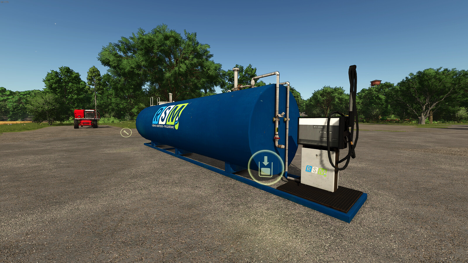Herbicide And Fertilizer Tank