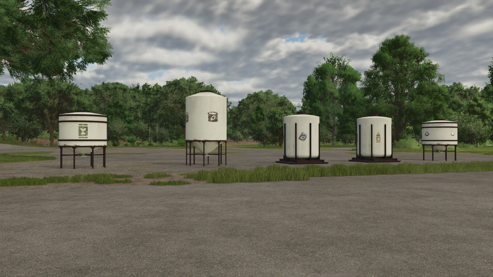 Placeable Refill Tanks