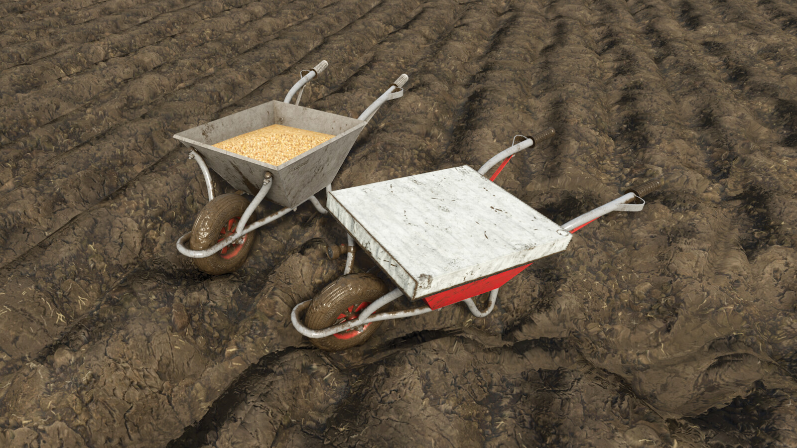 Polish Welded Wheelbarrow