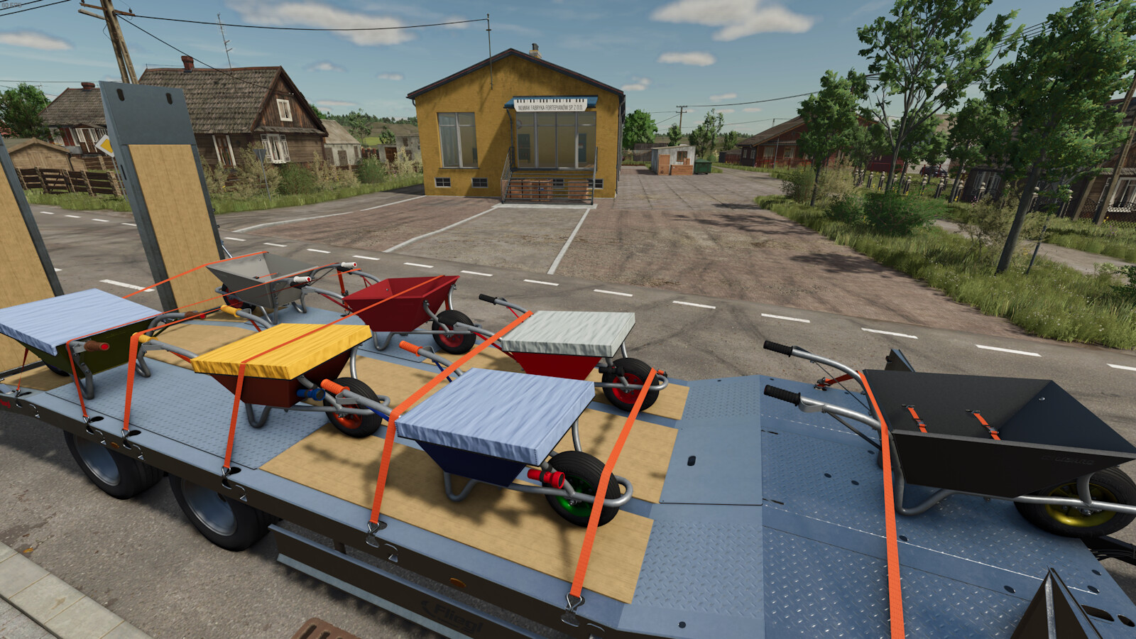 Polish Welded Wheelbarrow