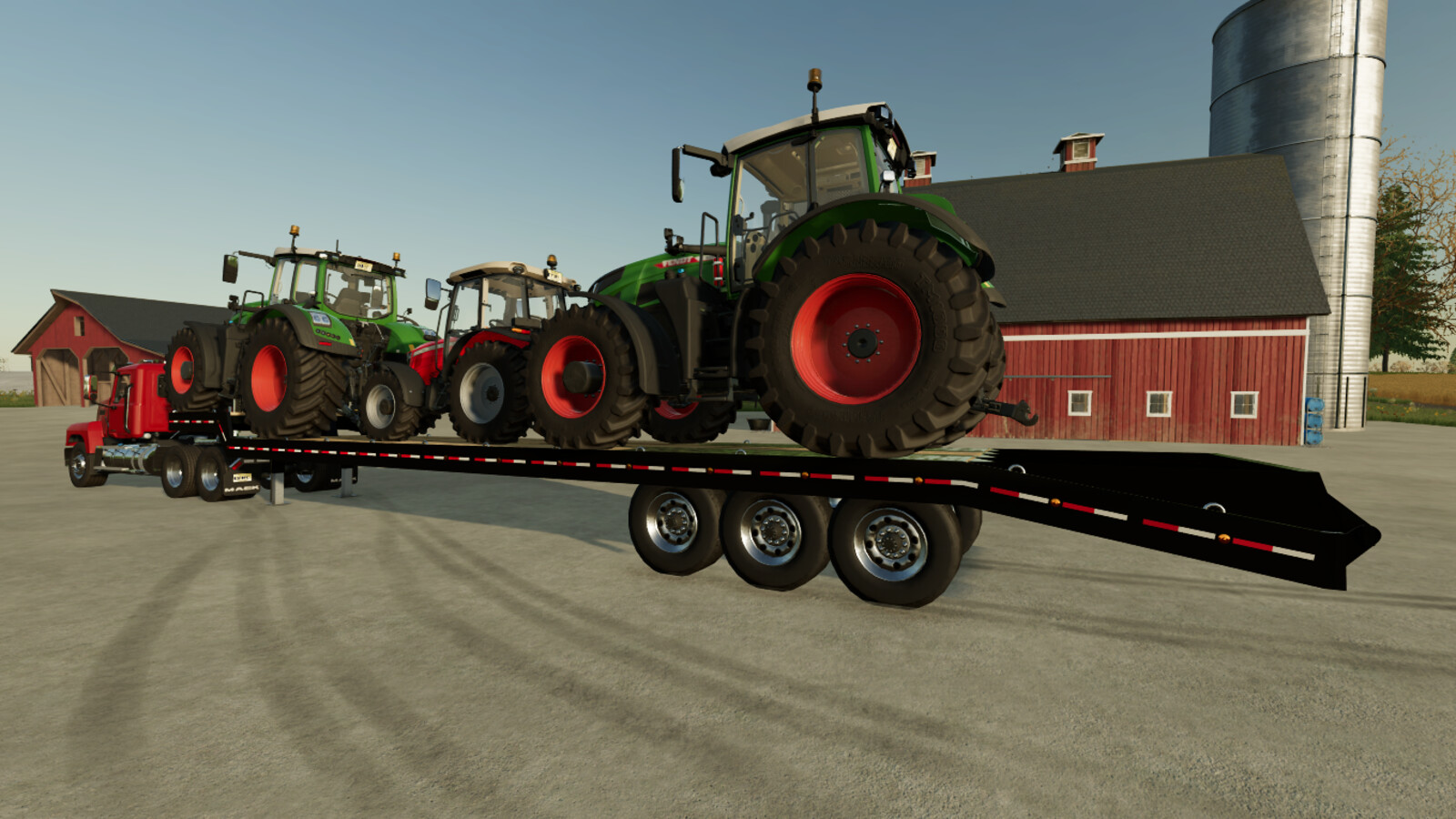 Dropdeck Trailer - Autoload Bales