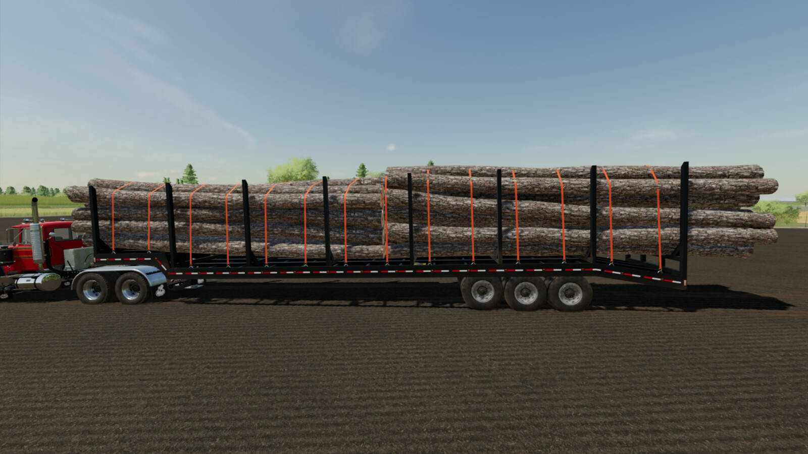 Dropdeck Trailer - Autoload Bales