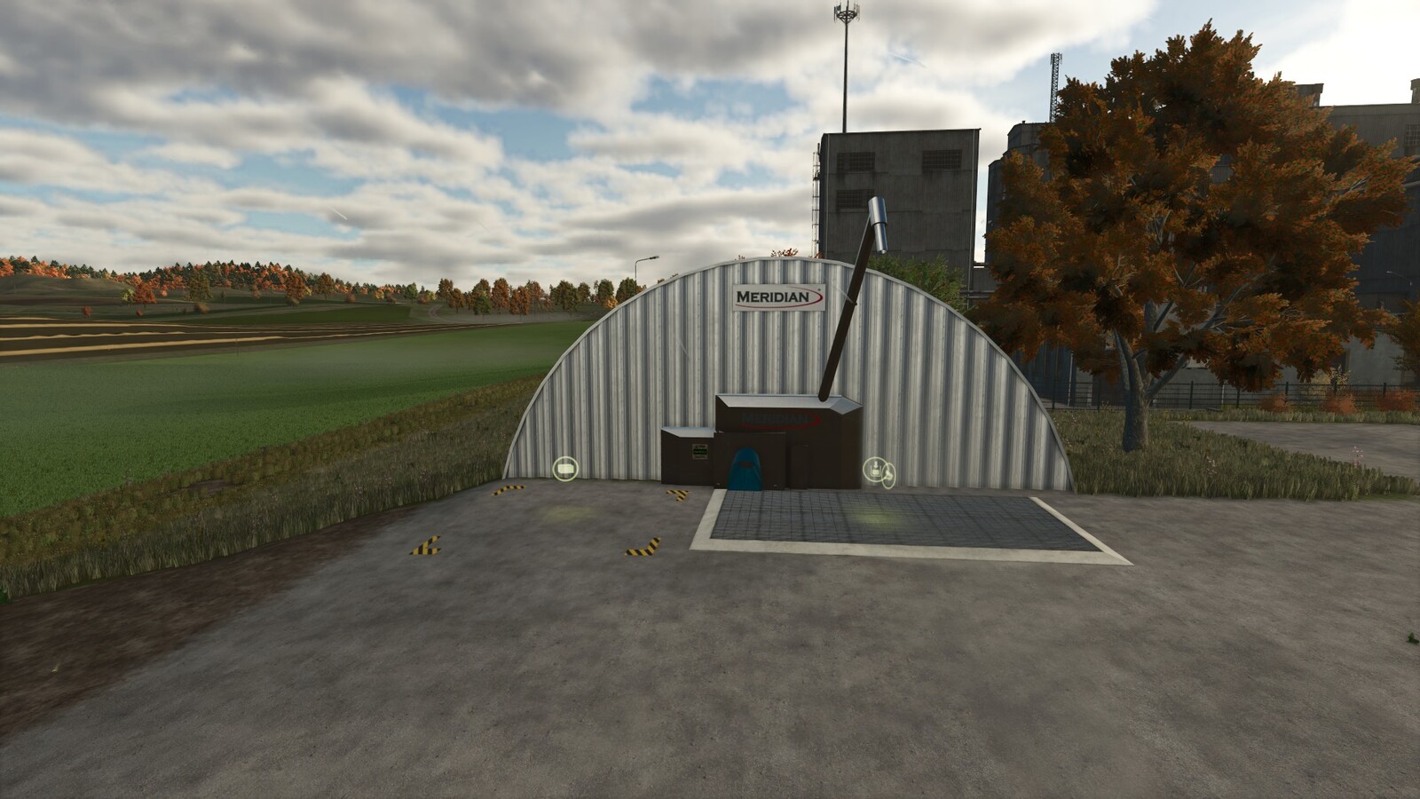 FermentingSilo And GrassDryer