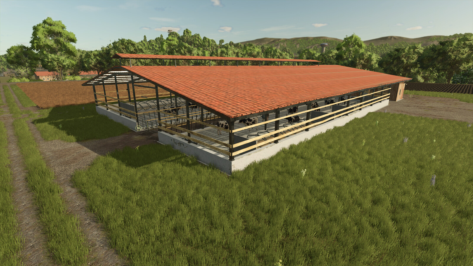 Cow Barn From Hutan Pantai