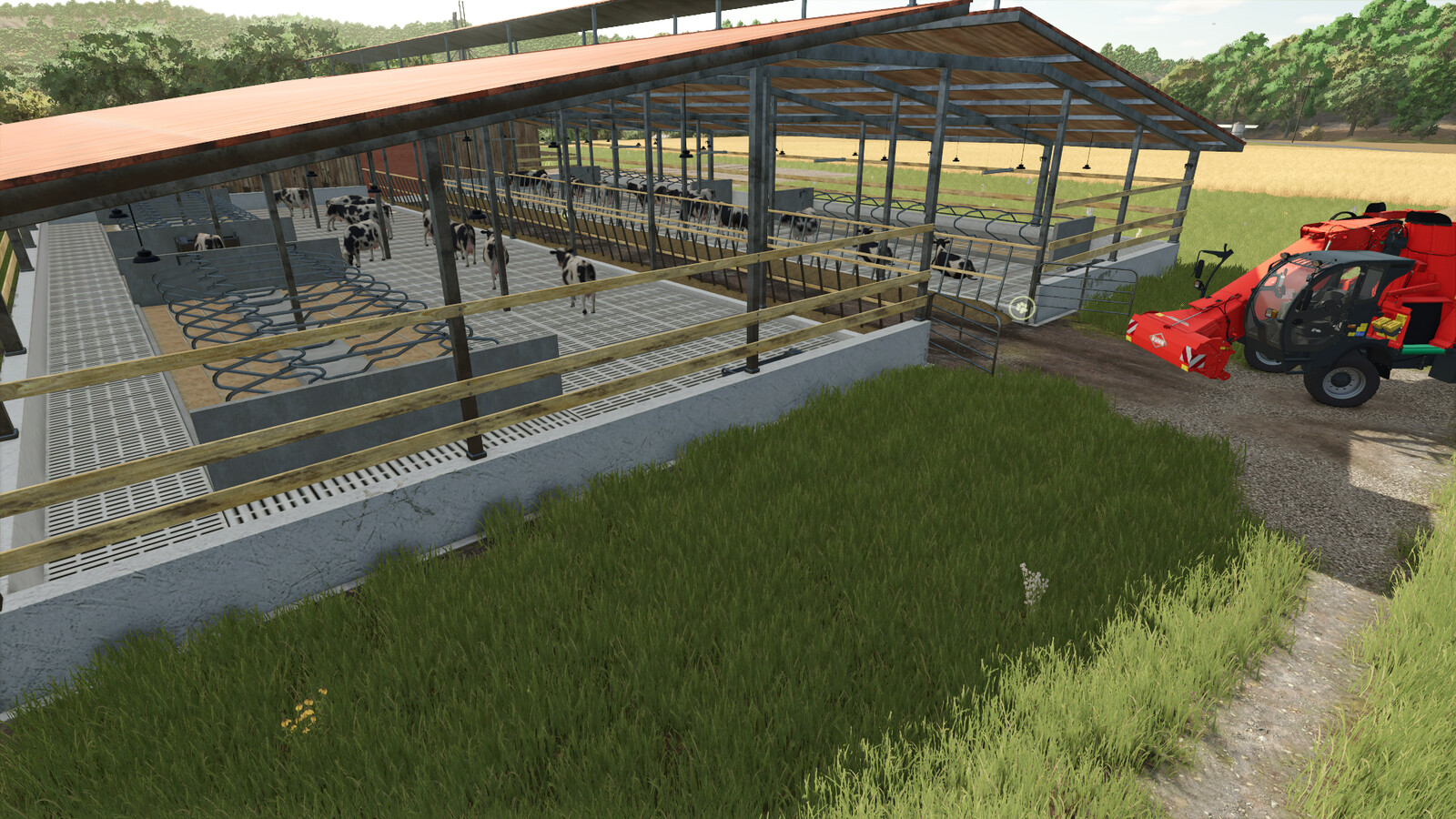 Cow Barn From Hutan Pantai