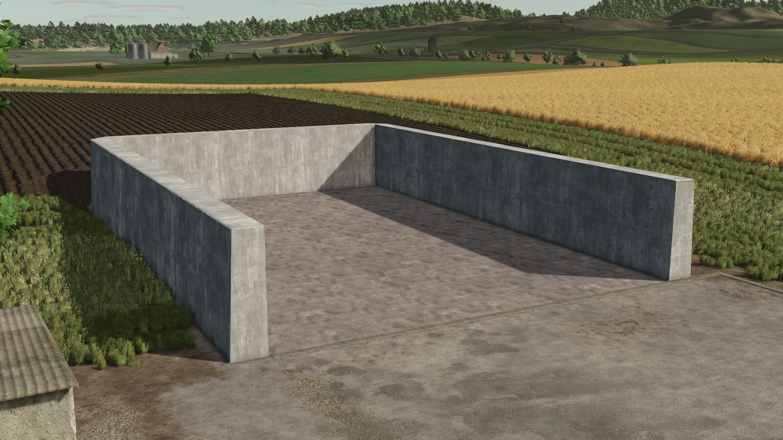 Pre-Cast british style Bunker Silo